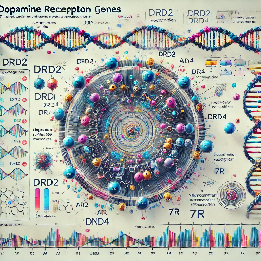 ドーパミン受容体の遺伝子型
