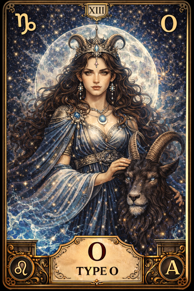 やぎ座 × O型