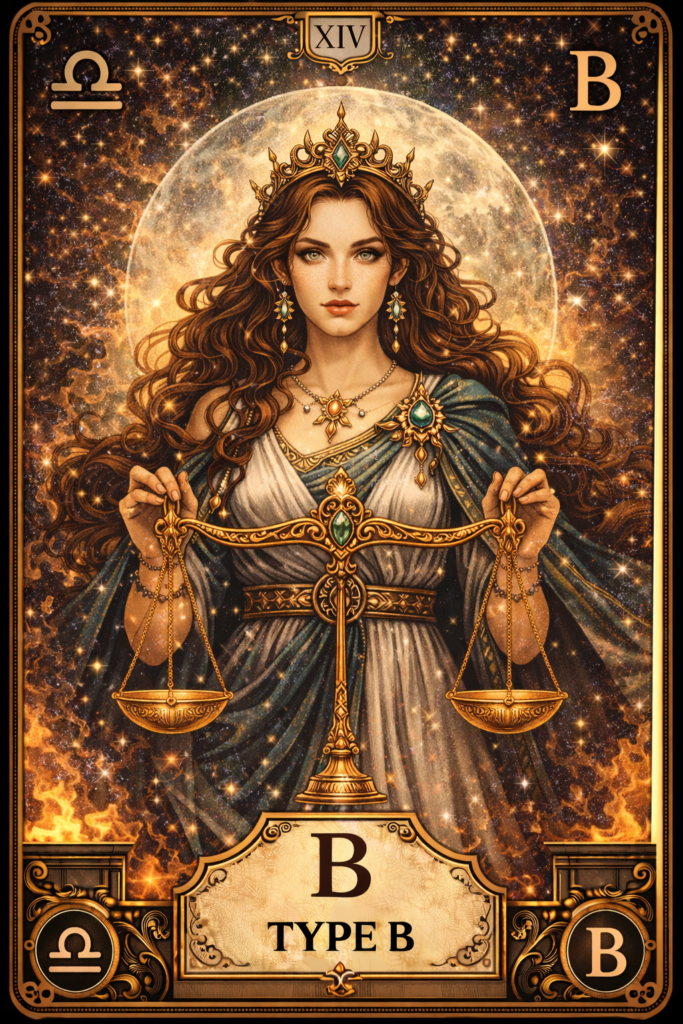 てんびん座 × B型