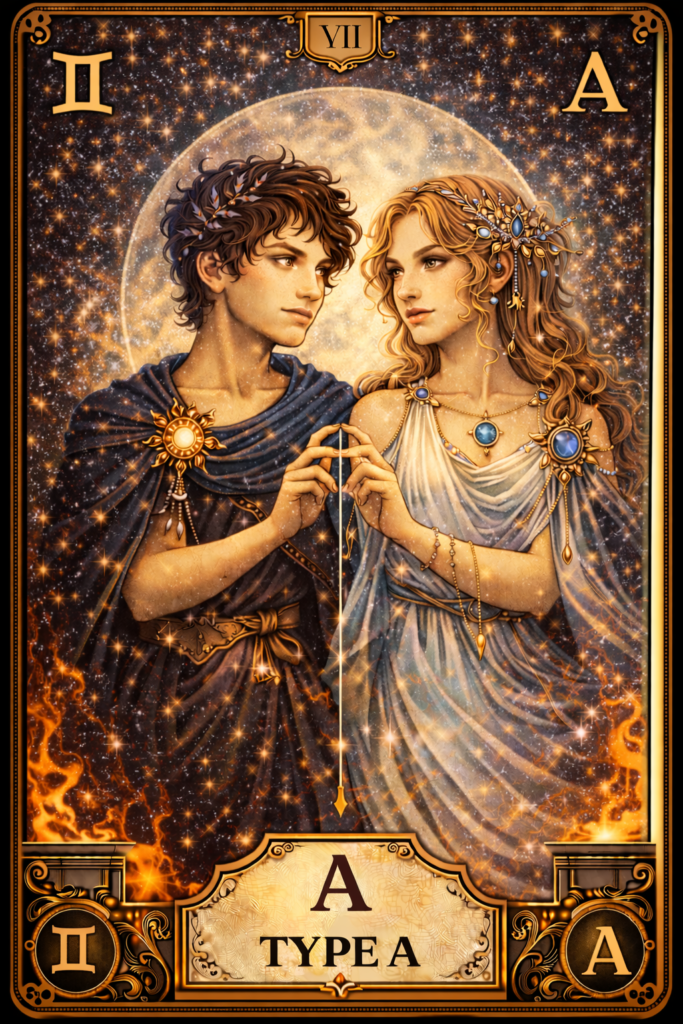 ふたご座 × A型