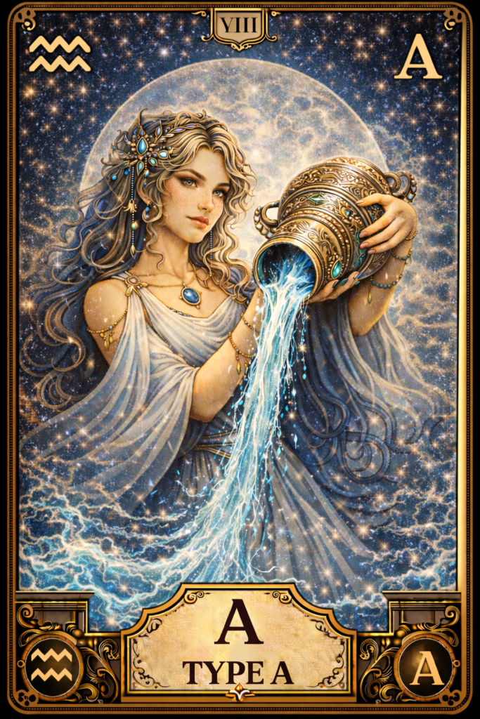 みずがめ座 × A型