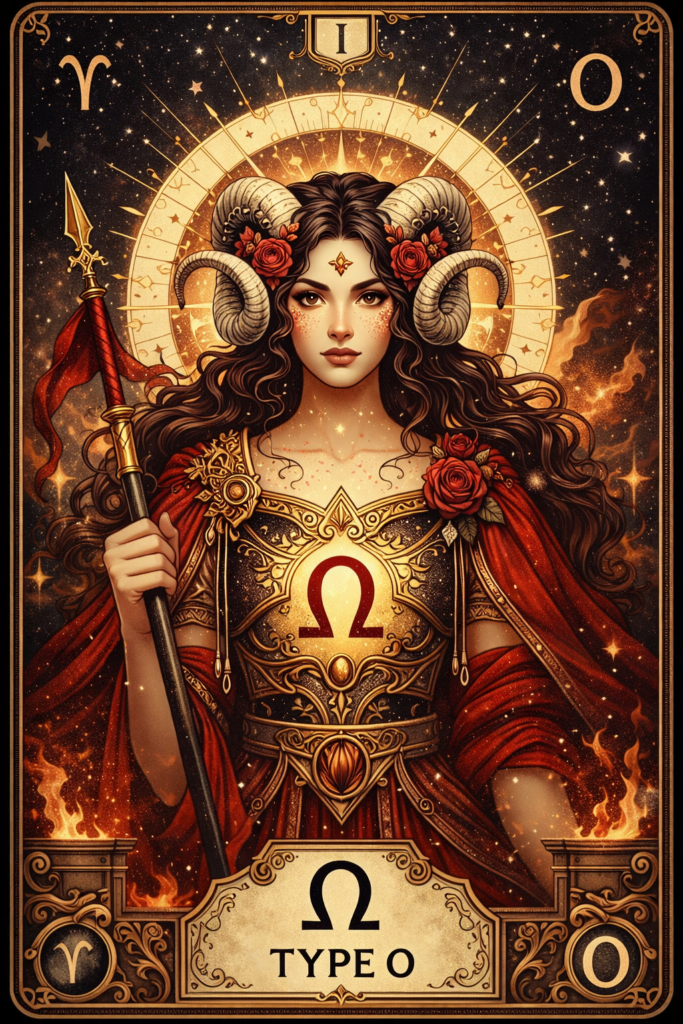 おひつじ座 × O型