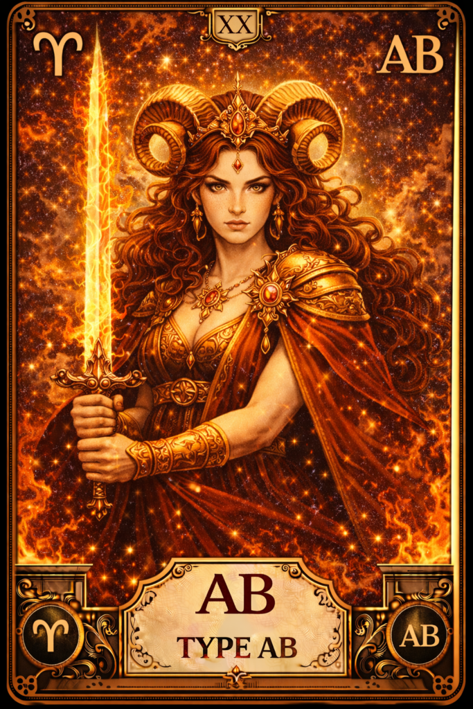 おひつじ座 × AB型