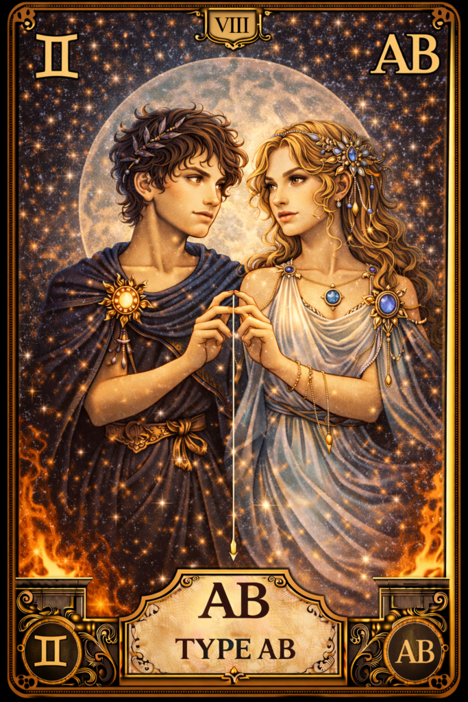 ふたご座 × AB型