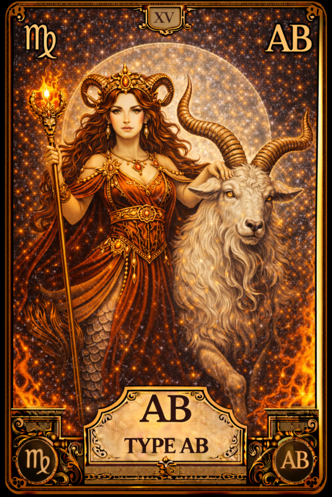 やぎ座 × AB型