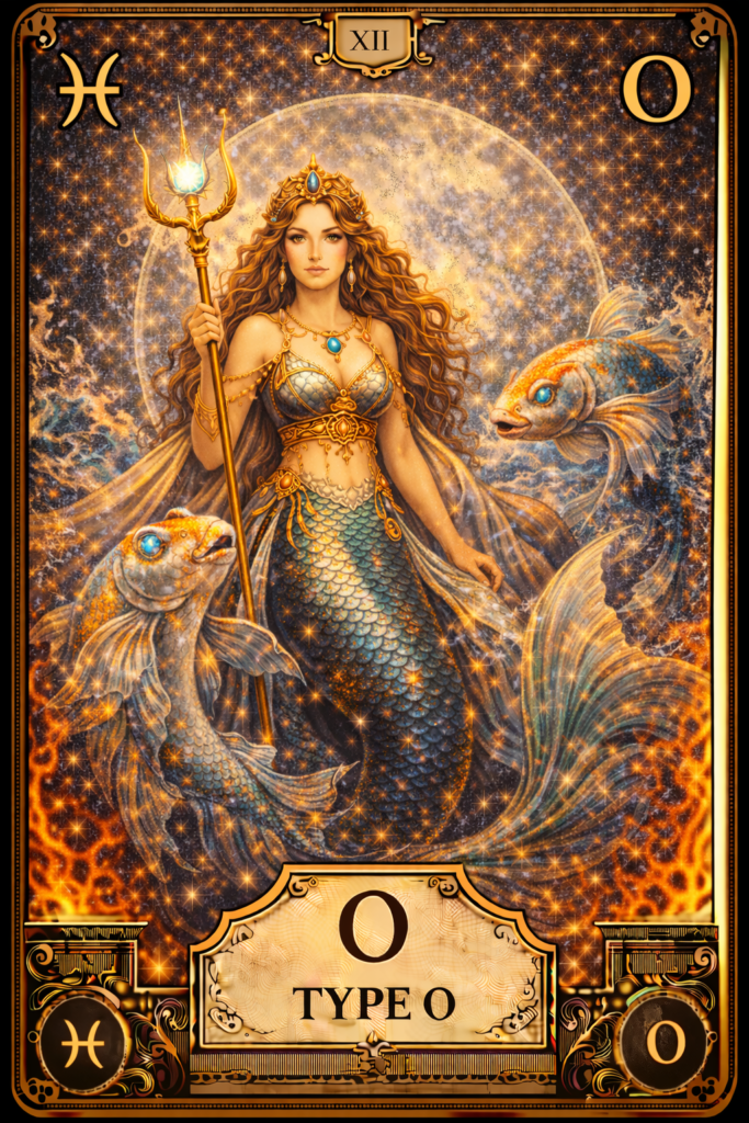 うお座 × O型