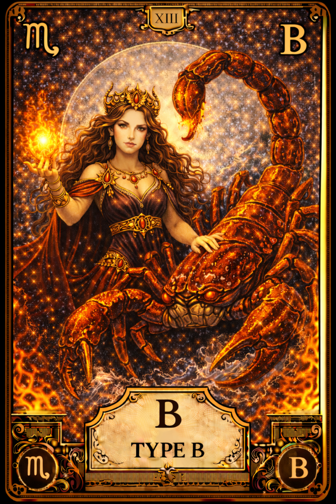 さそり座 × B型