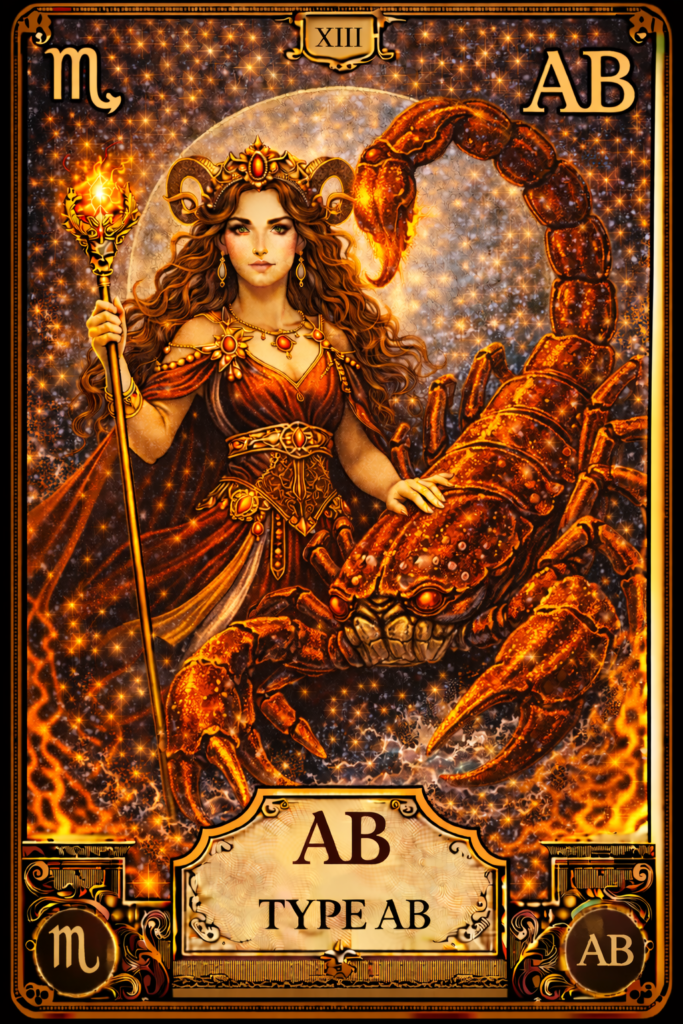 さそり座 × AB型