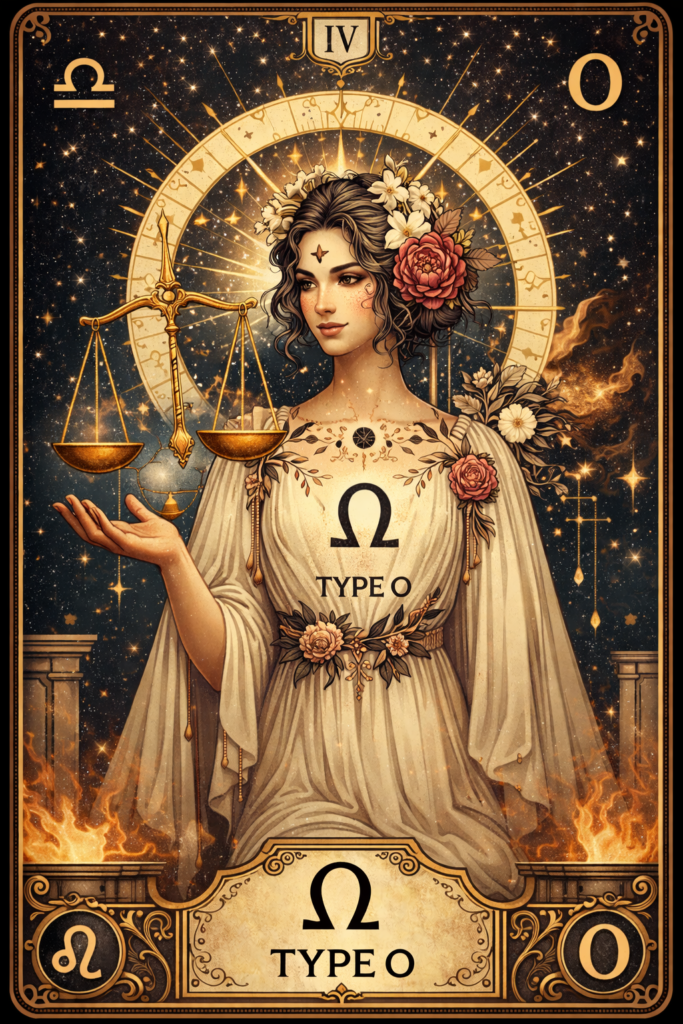 てんびん座 × O型
