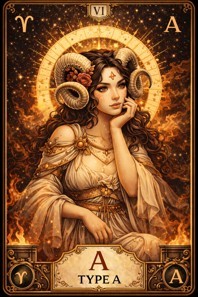 おひつじ座 × A型