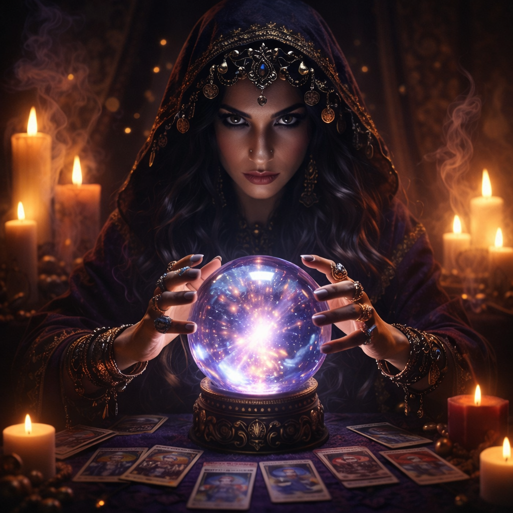 誕生日占いをする占い師